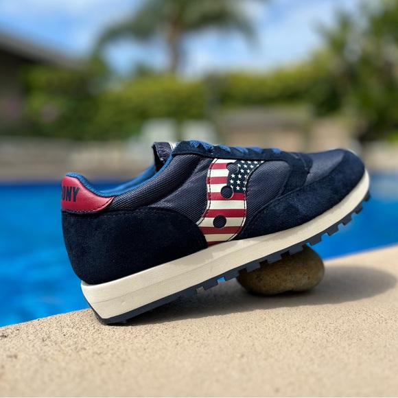 Saucony Jazz 81 Stars and Stripes Sneakers - Picture 3 of 14